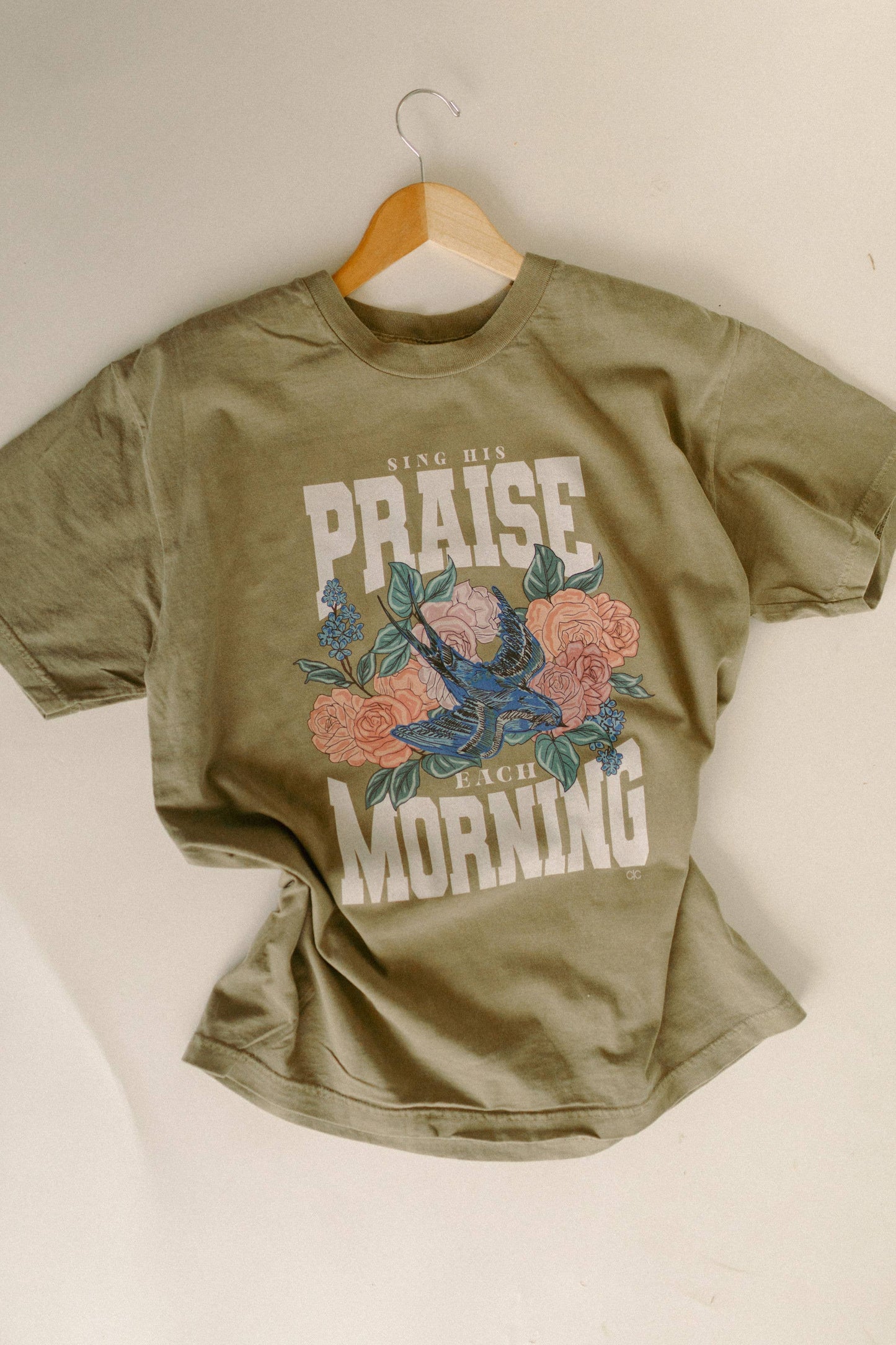 Sing His Praise Each Morning Graphic Tee