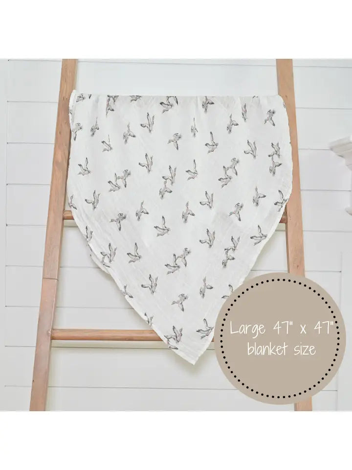 Quackin'up Baby Muslin Cotton Blanket