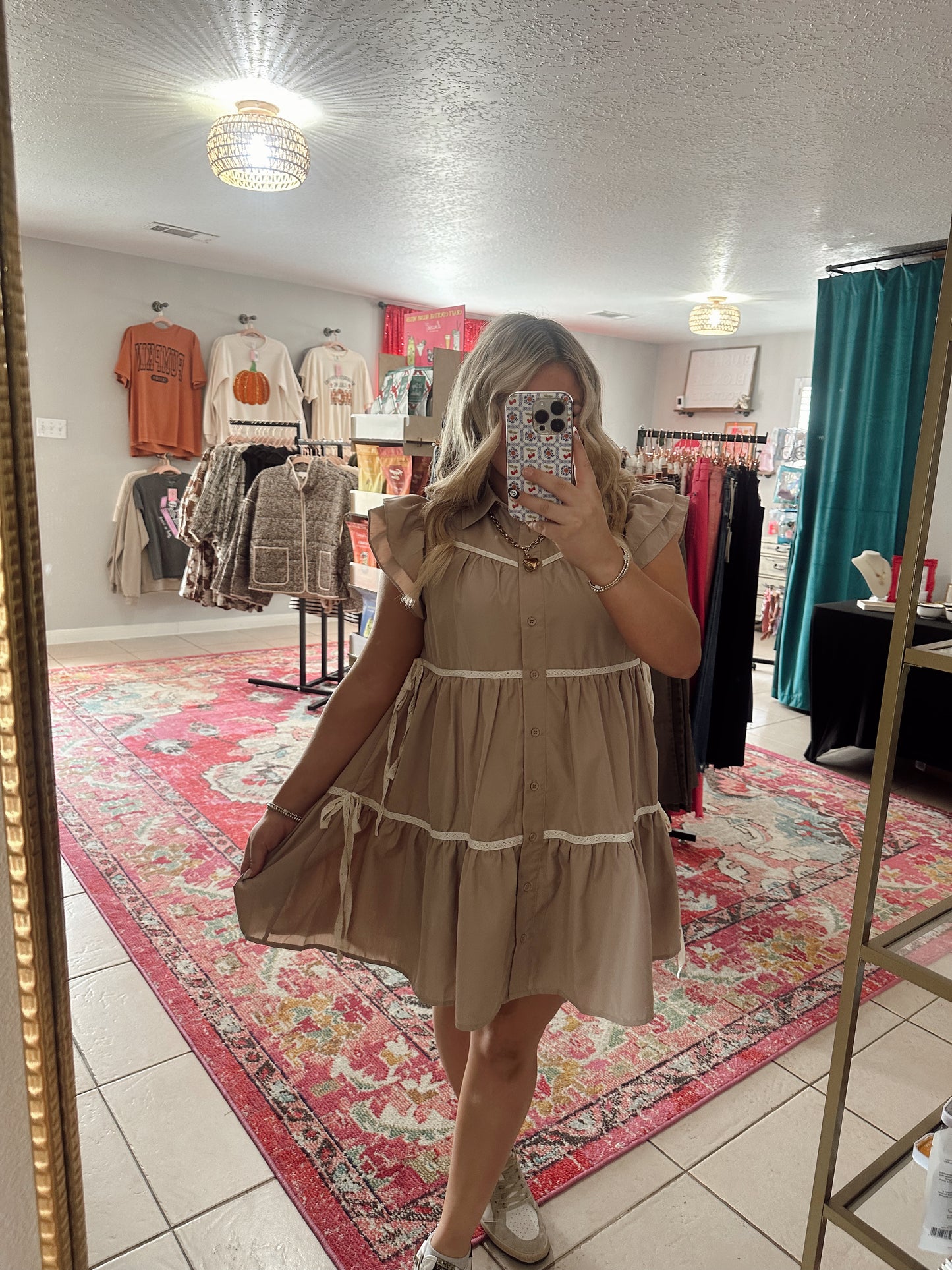 Maddy Mocha Dress