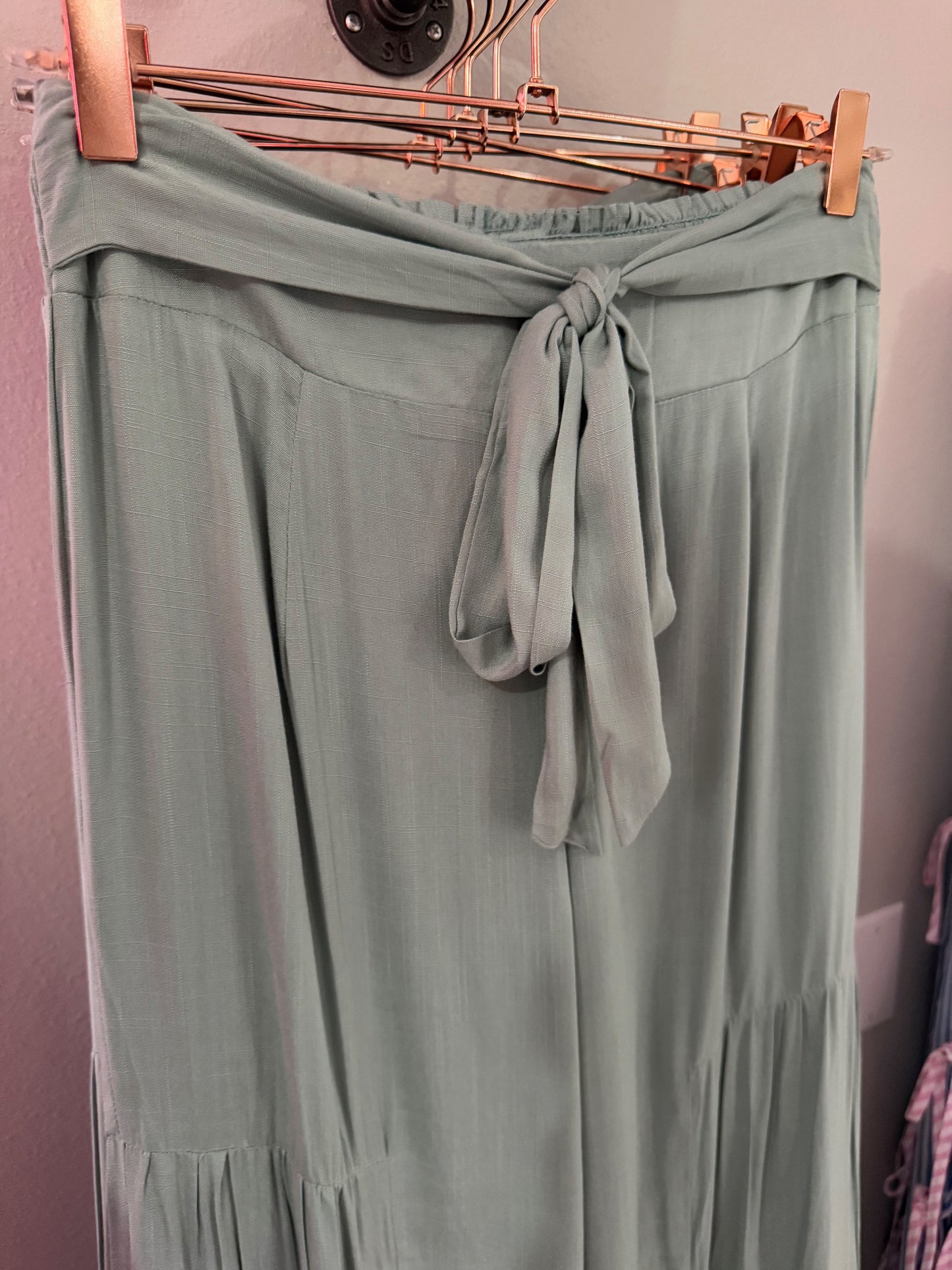 Mint Wide Leg Pants