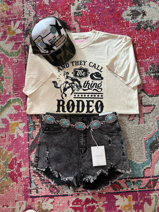 And They Call the Thing Rodeo Graphic Tee
