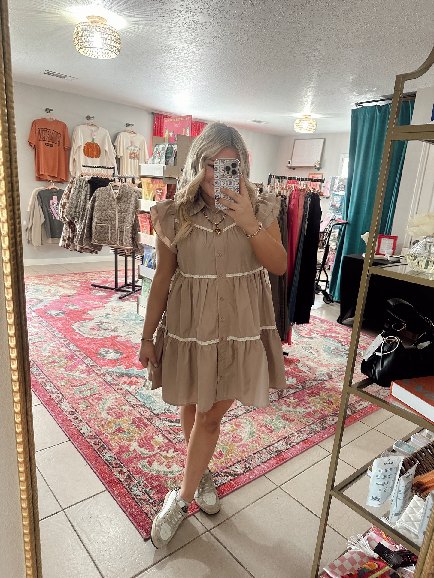 Maddy Mocha Dress