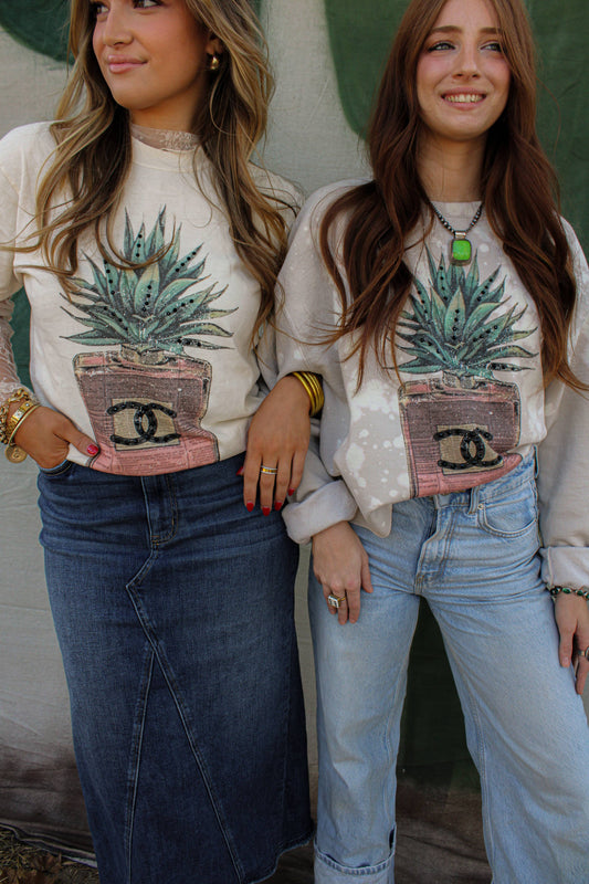 Agave Glitz sweatshirt