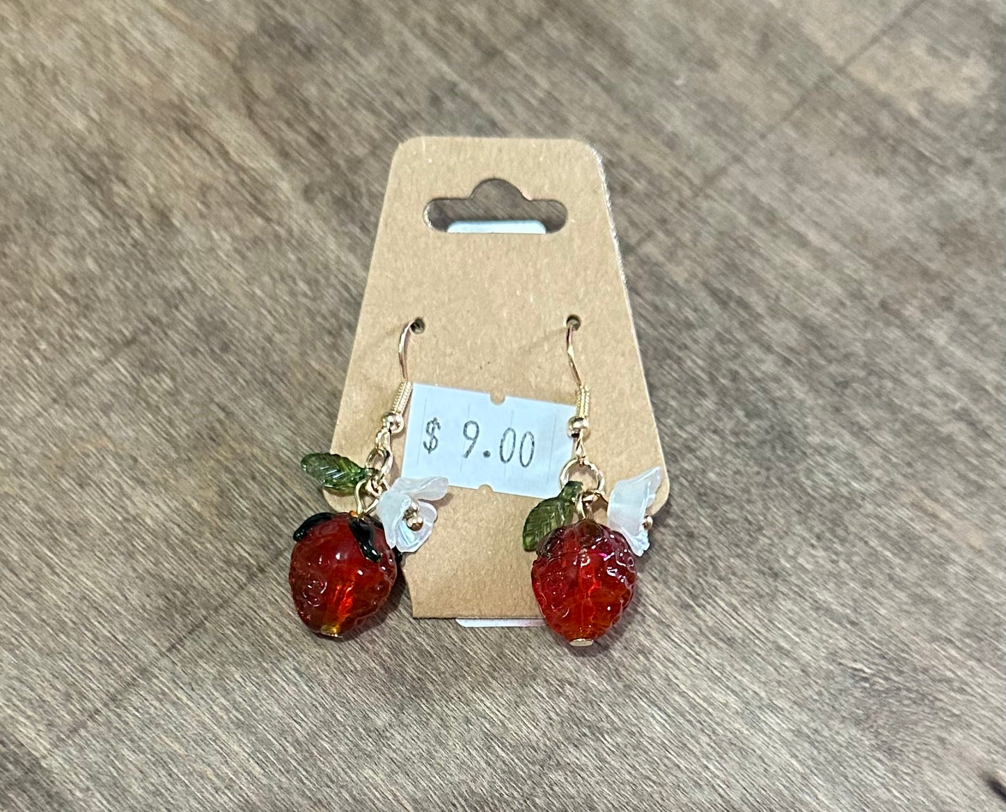 Strawberry Dangle Earring