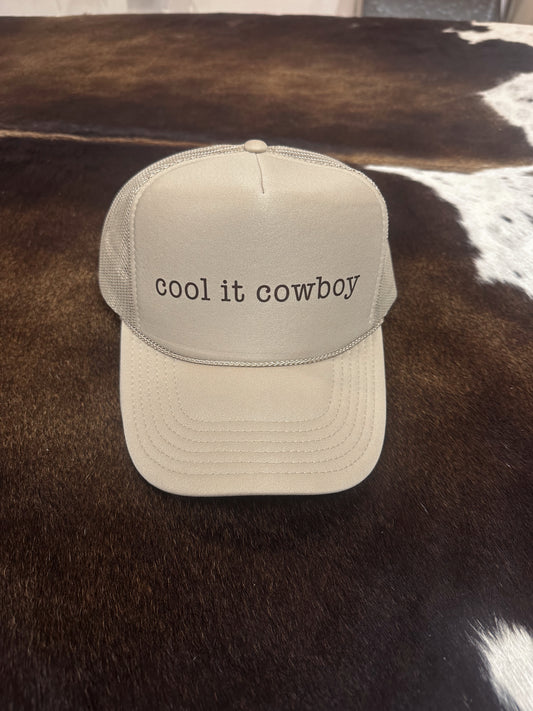 Cool It Cowboy Trucker