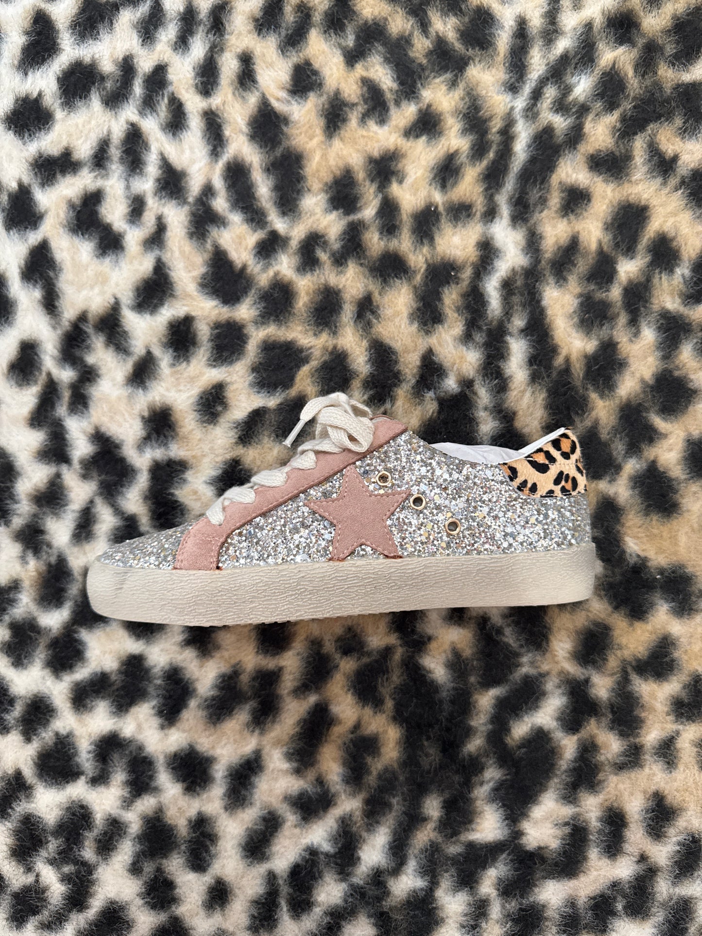 The Skylar cheetah sneaker