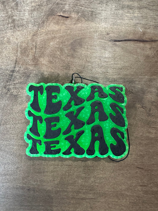 Texas Texas Texas Car Freshie