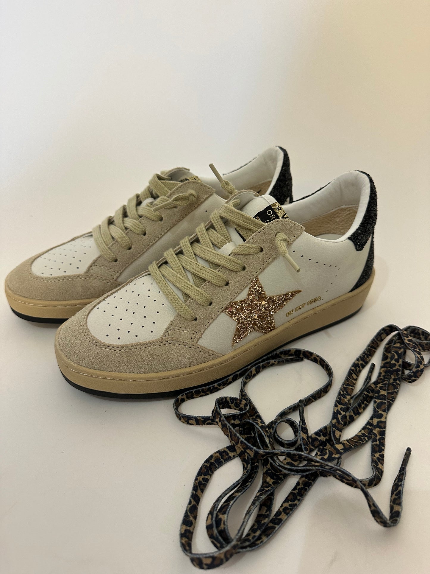 VH - BLK/GOLD Glitter Star Sneaker