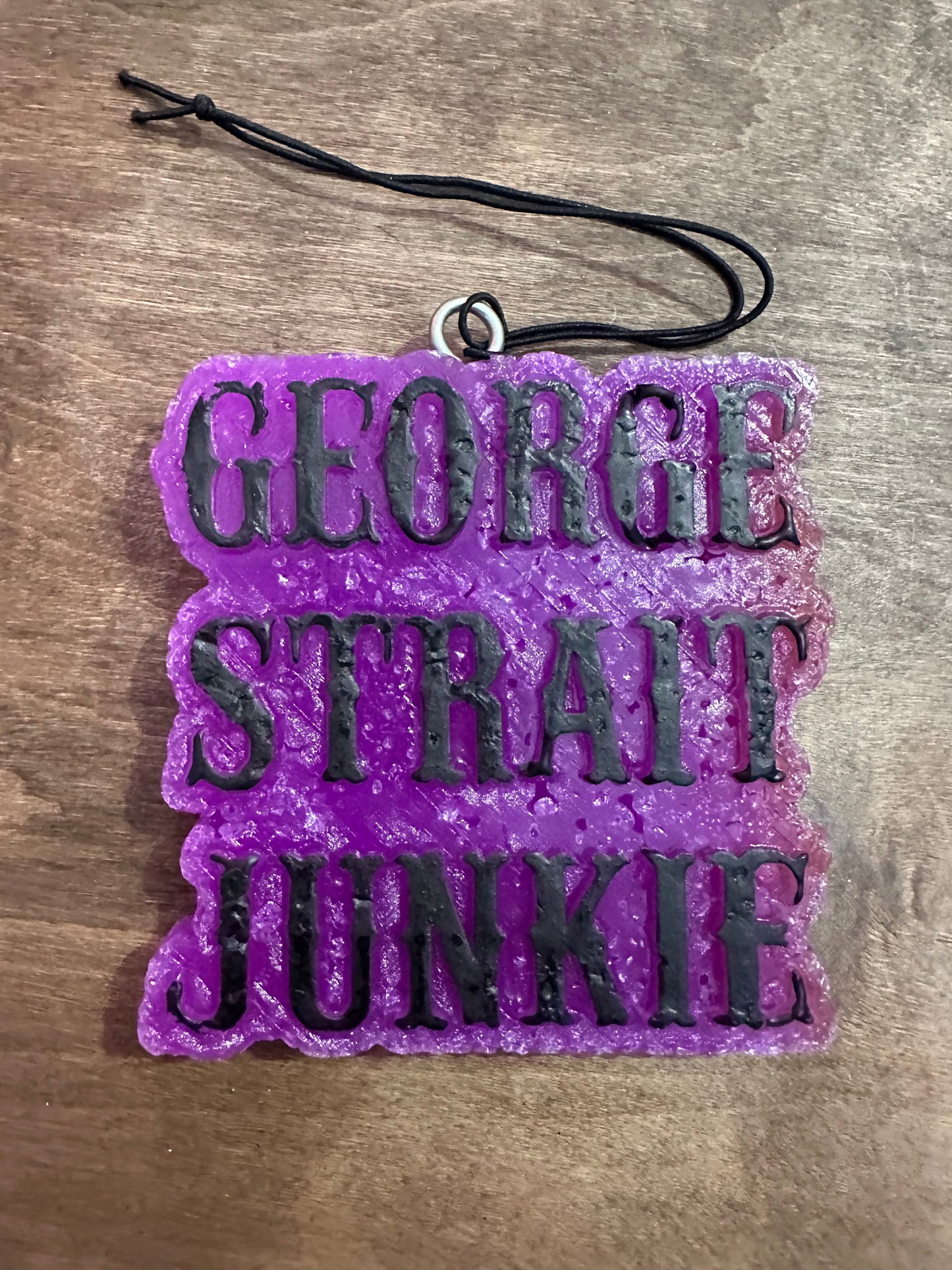 George Strait Junkie Car Freshie