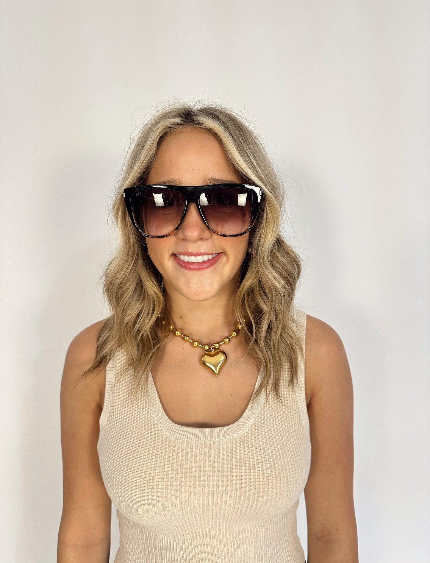 DAX EYEWEAR - Ember Brown Gradient Cheetah