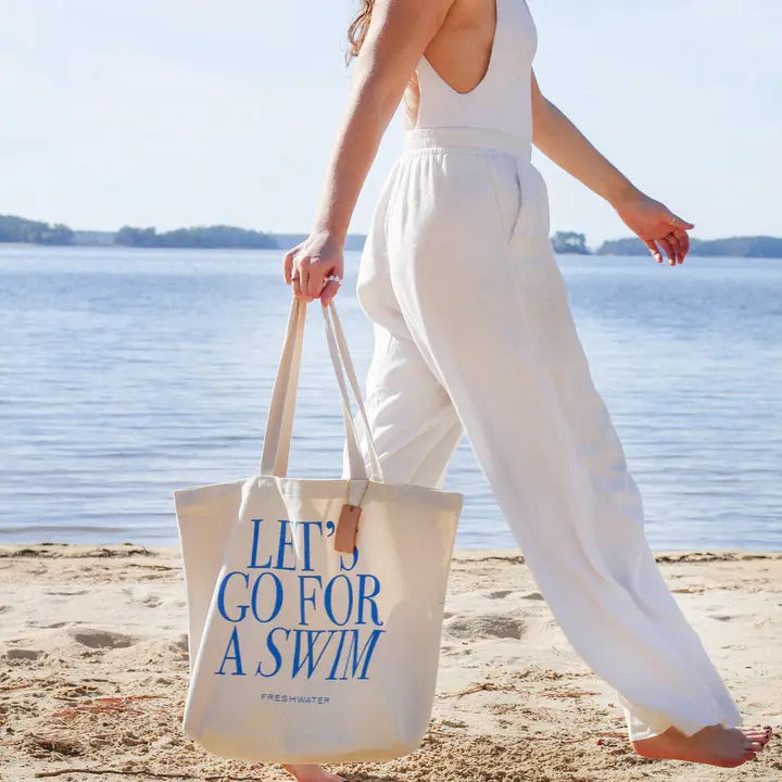 Let's Go For A Swim Tote