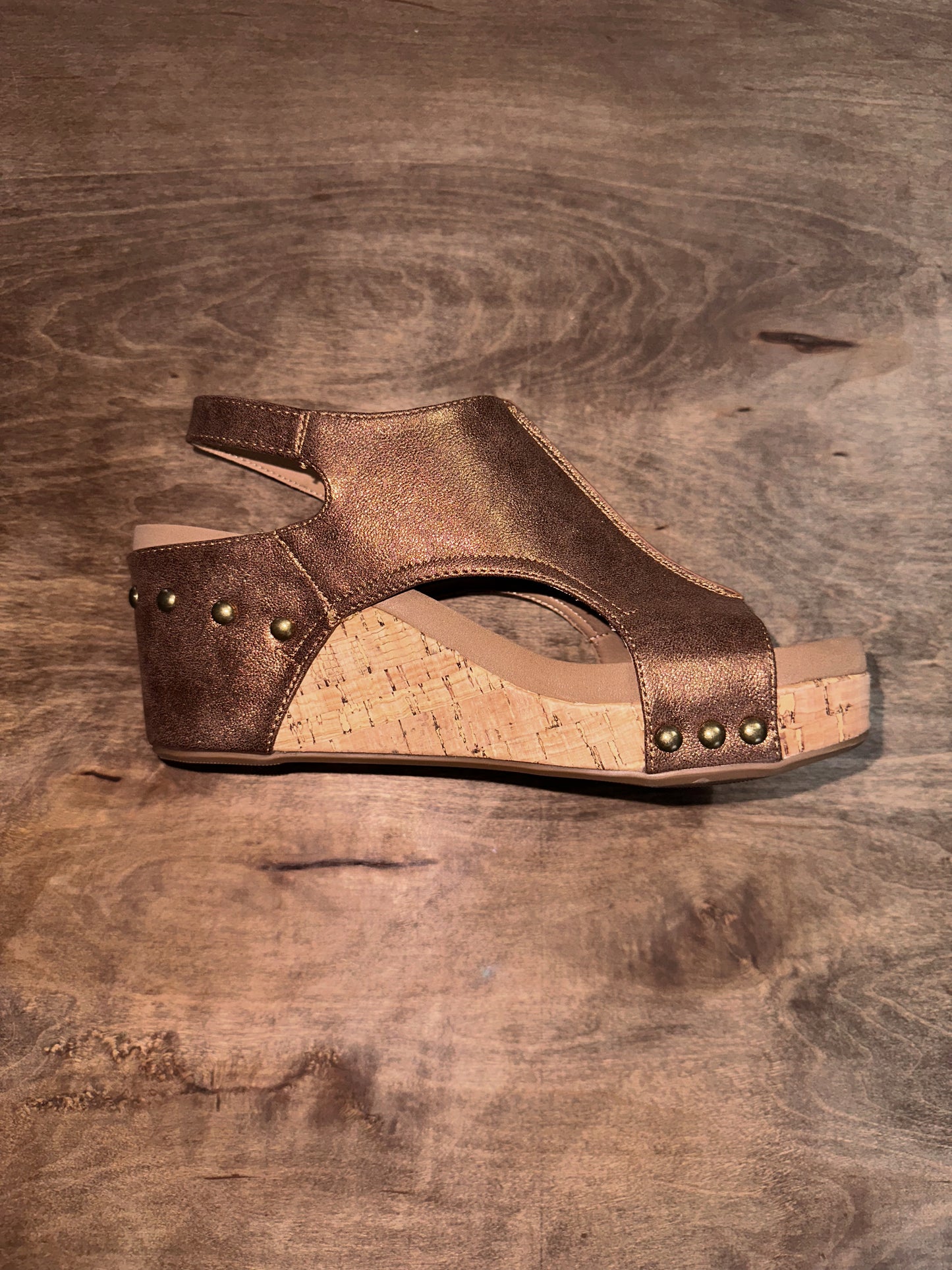 Carley - Antique Bronze Sandal