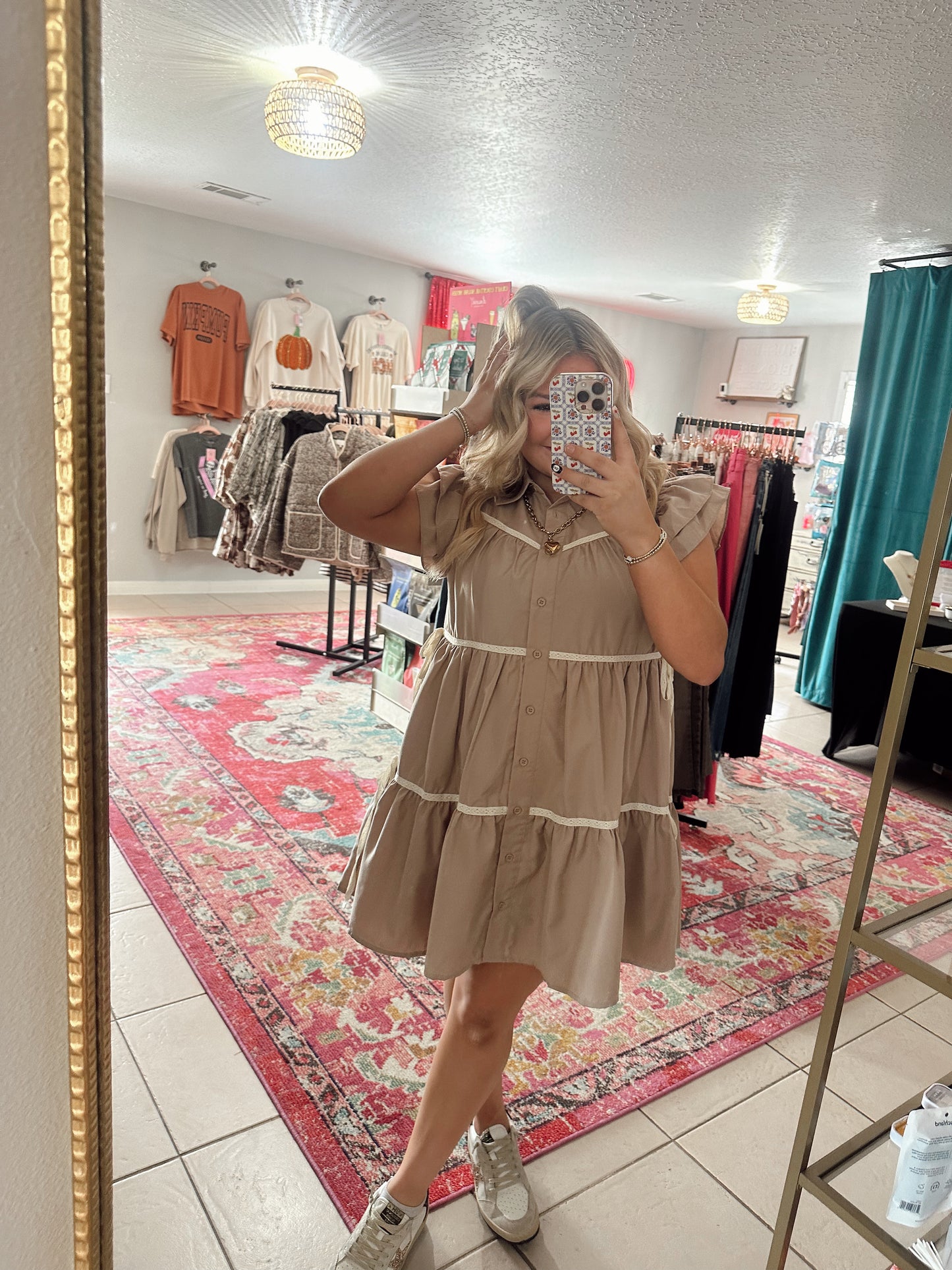 Maddy Mocha Dress