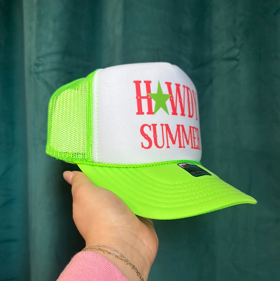 Howdy Summer Trucker Hat