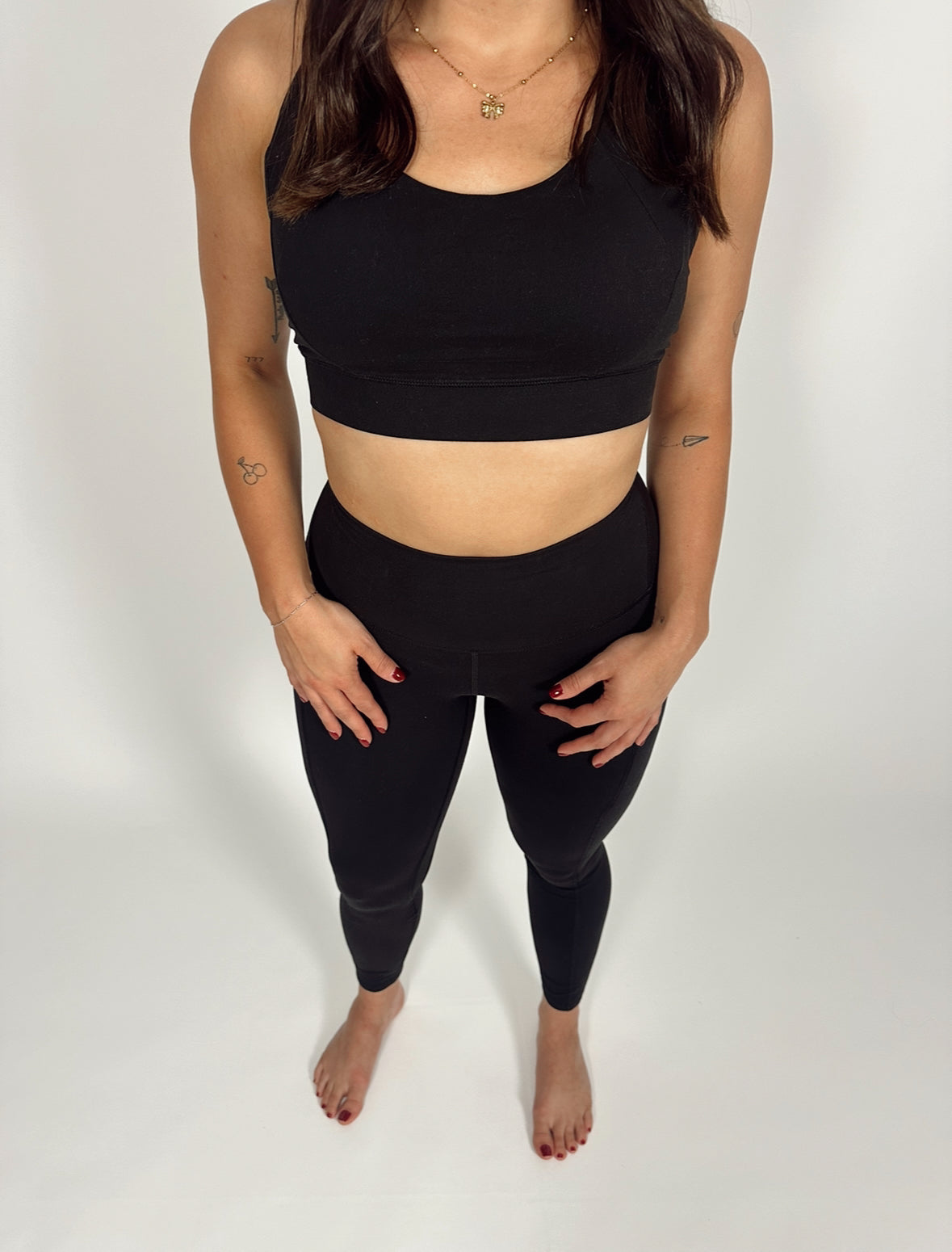 Butter Soft Sports Bra - Black