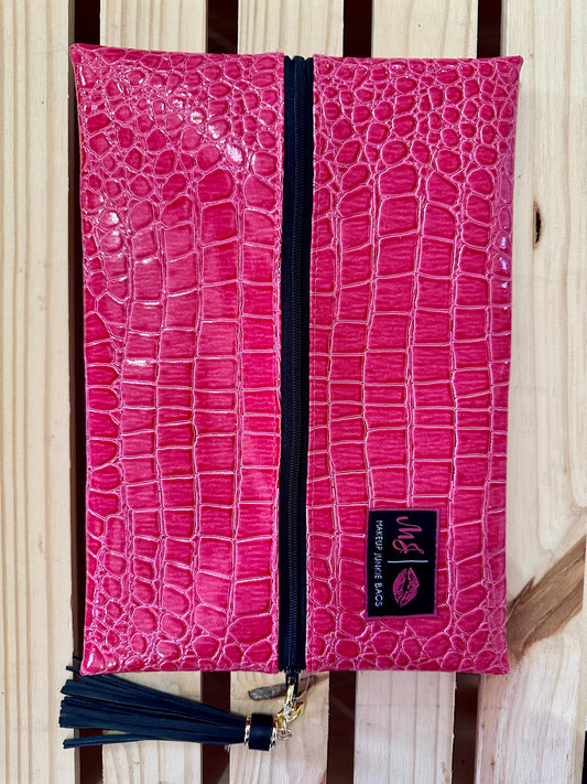 Hot Pink Medium Flat Bag (Medium)
