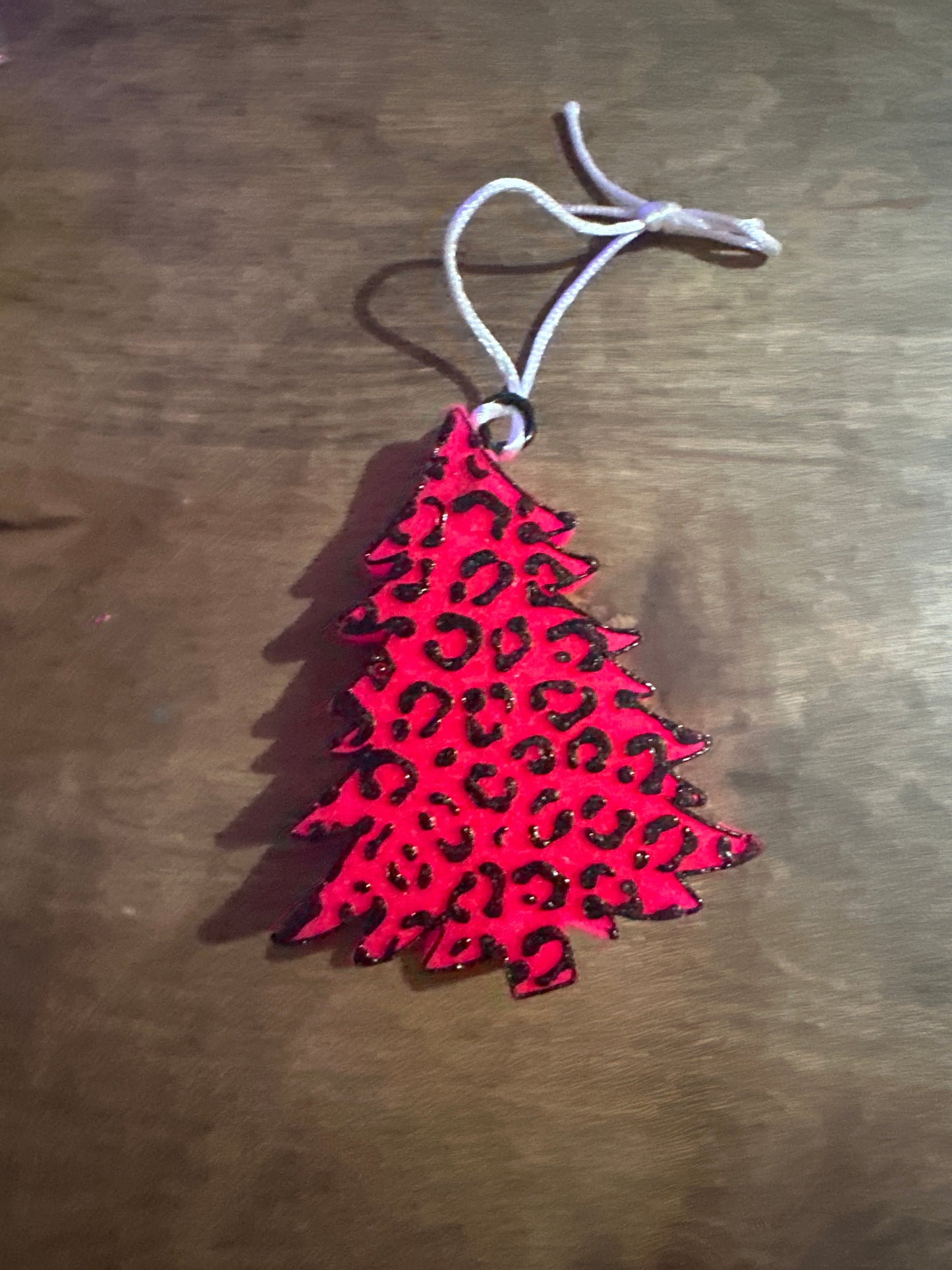 Sweet Grace Leopard Print Christmas Tree Freshie