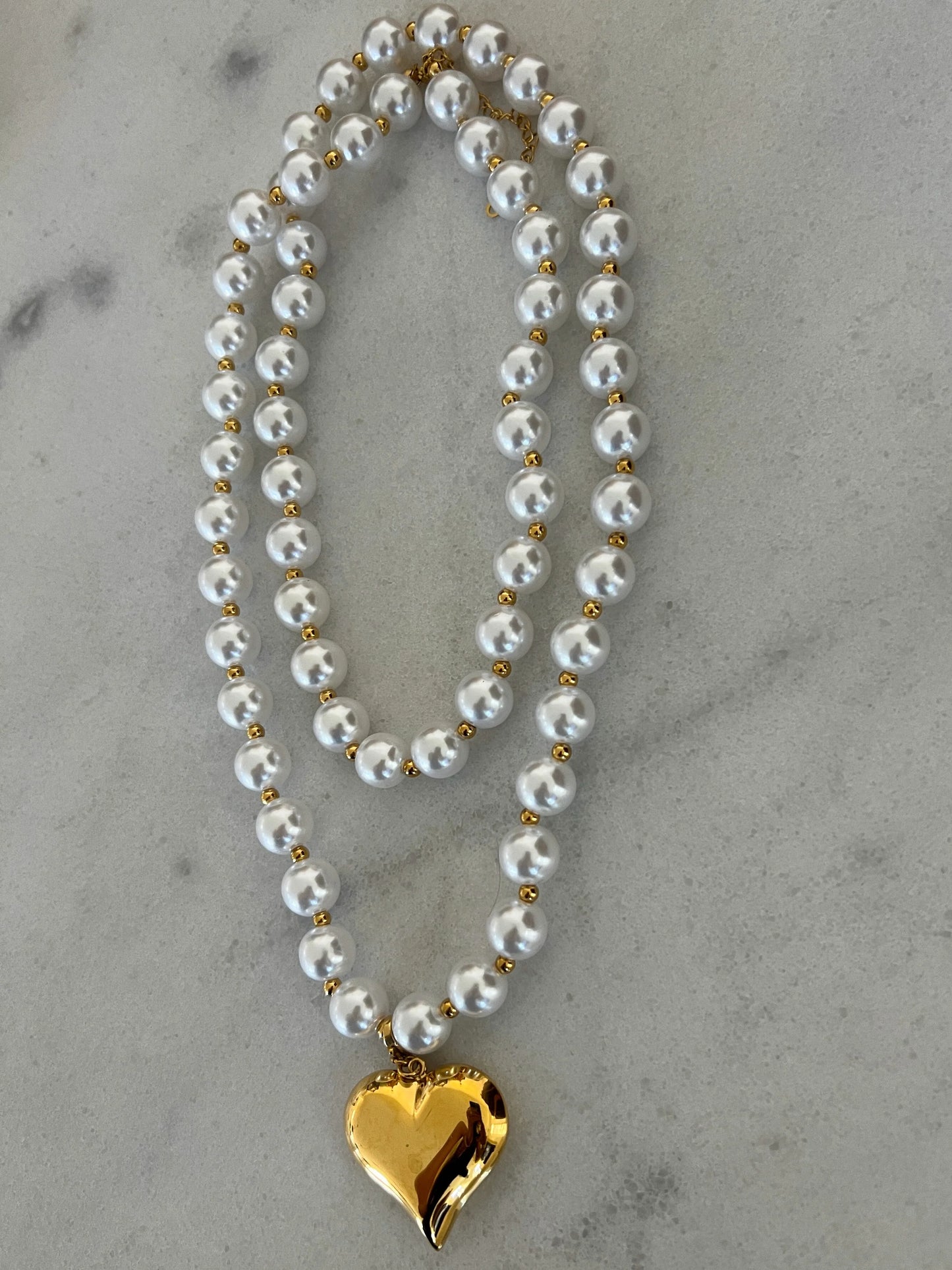 Wrap Around Pearl Necklace