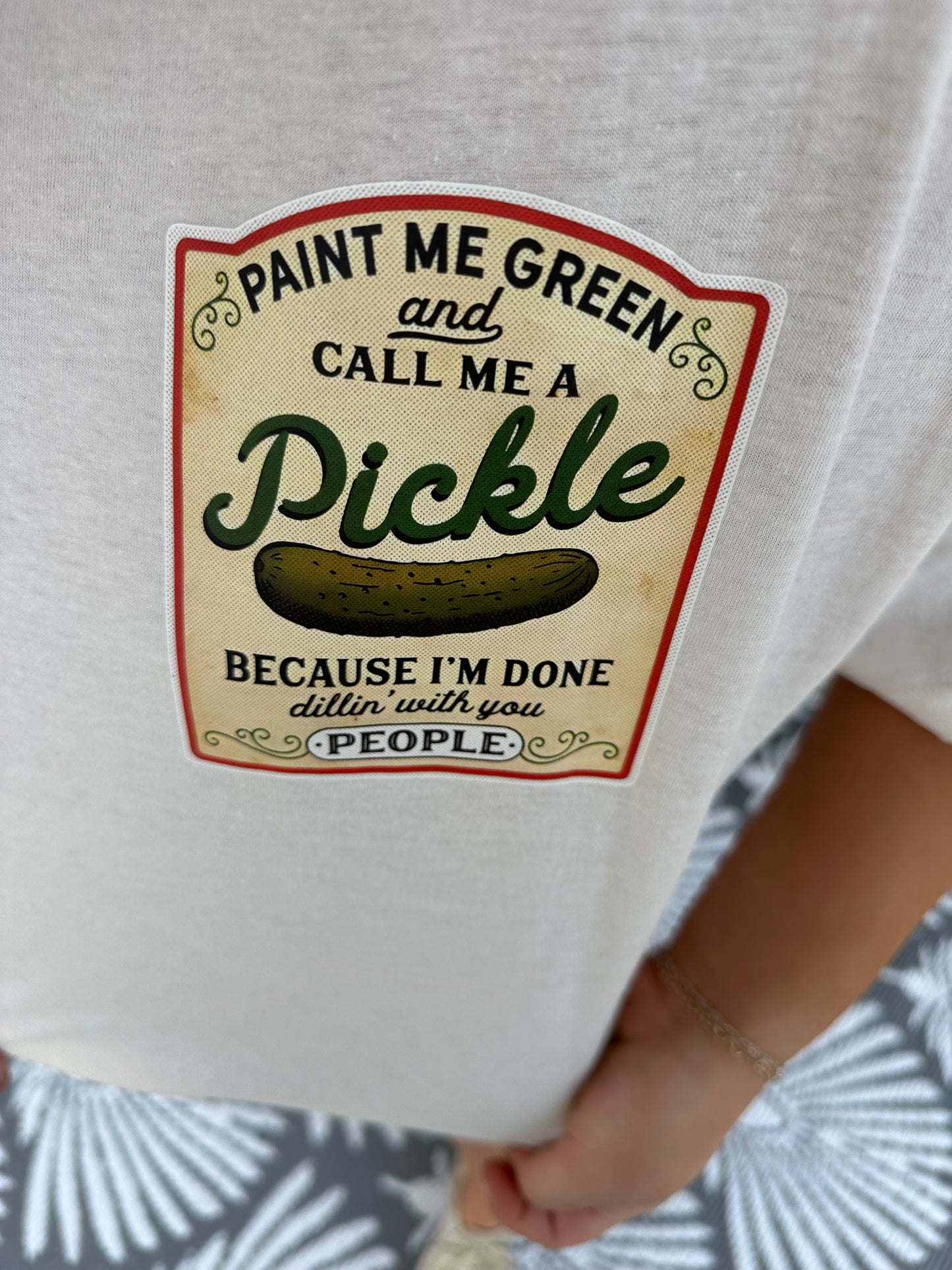 Paint Me A Pickle Graphic Tee