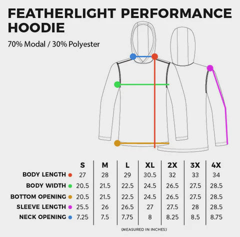 Featherlight Performance Hoodie - Cupped Dux