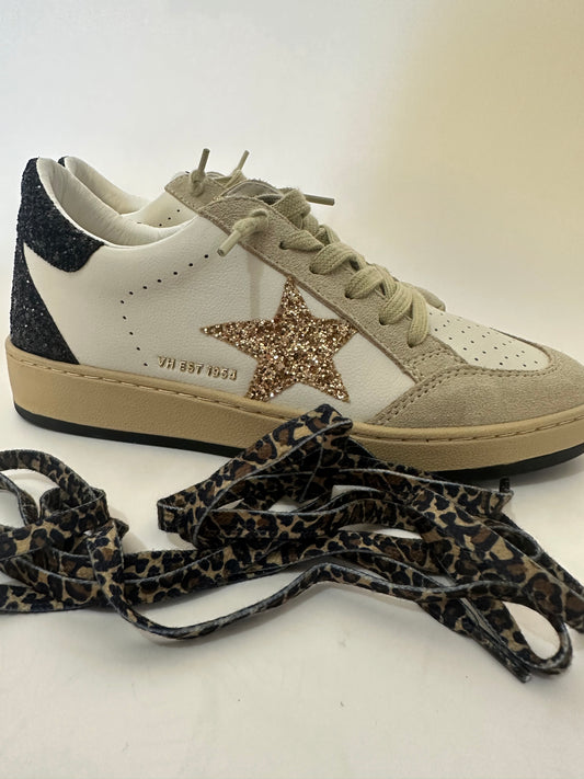 VH - BLK/GOLD Glitter Star Sneaker