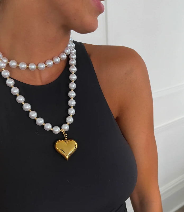 Wrap Around Pearl Necklace