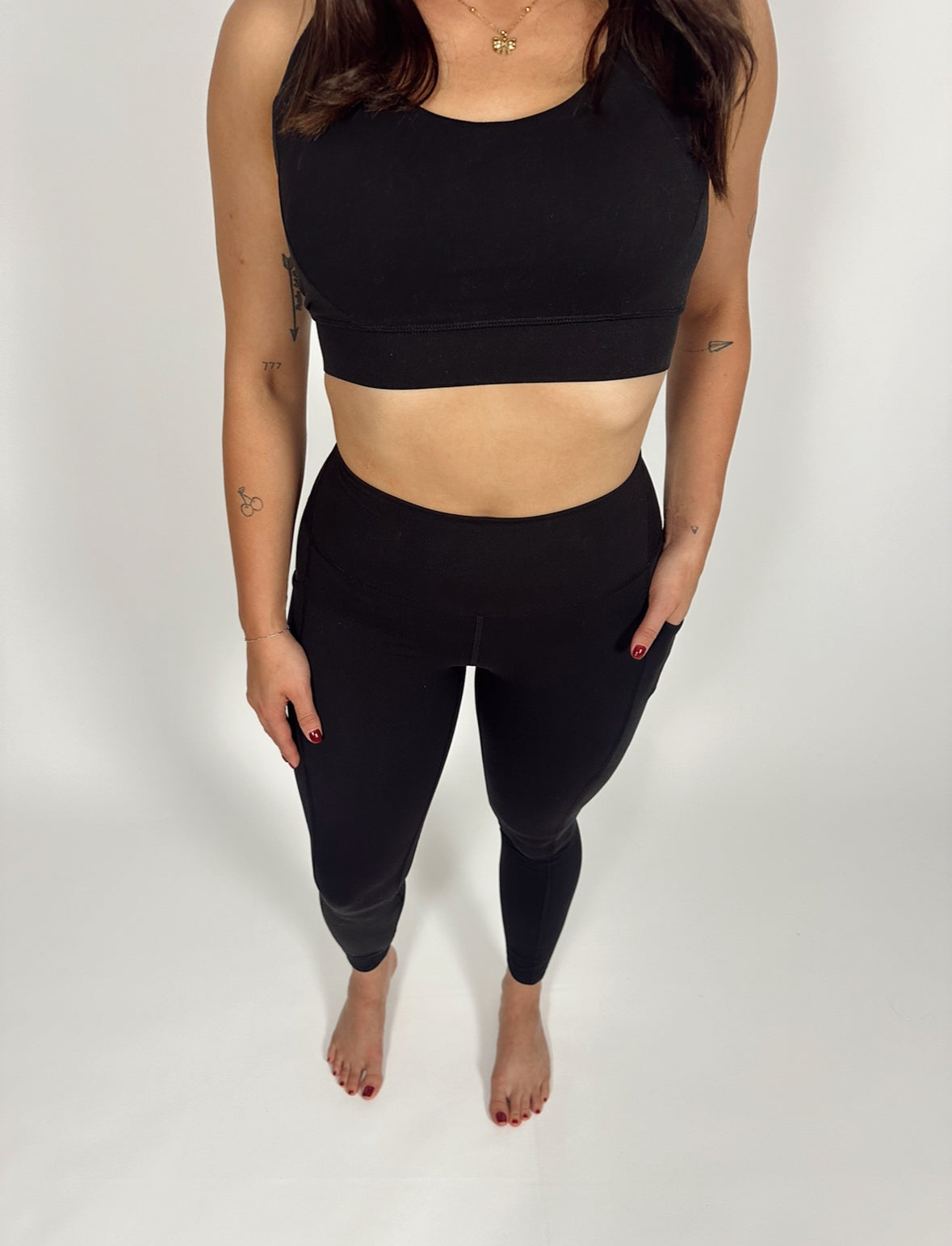 Butter Leggings with Pockets - Black