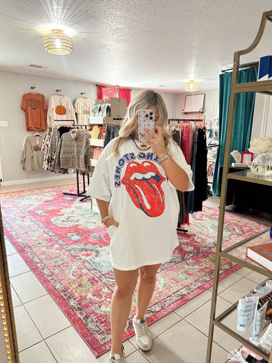 The Rolling Stones T-Shirt Dress