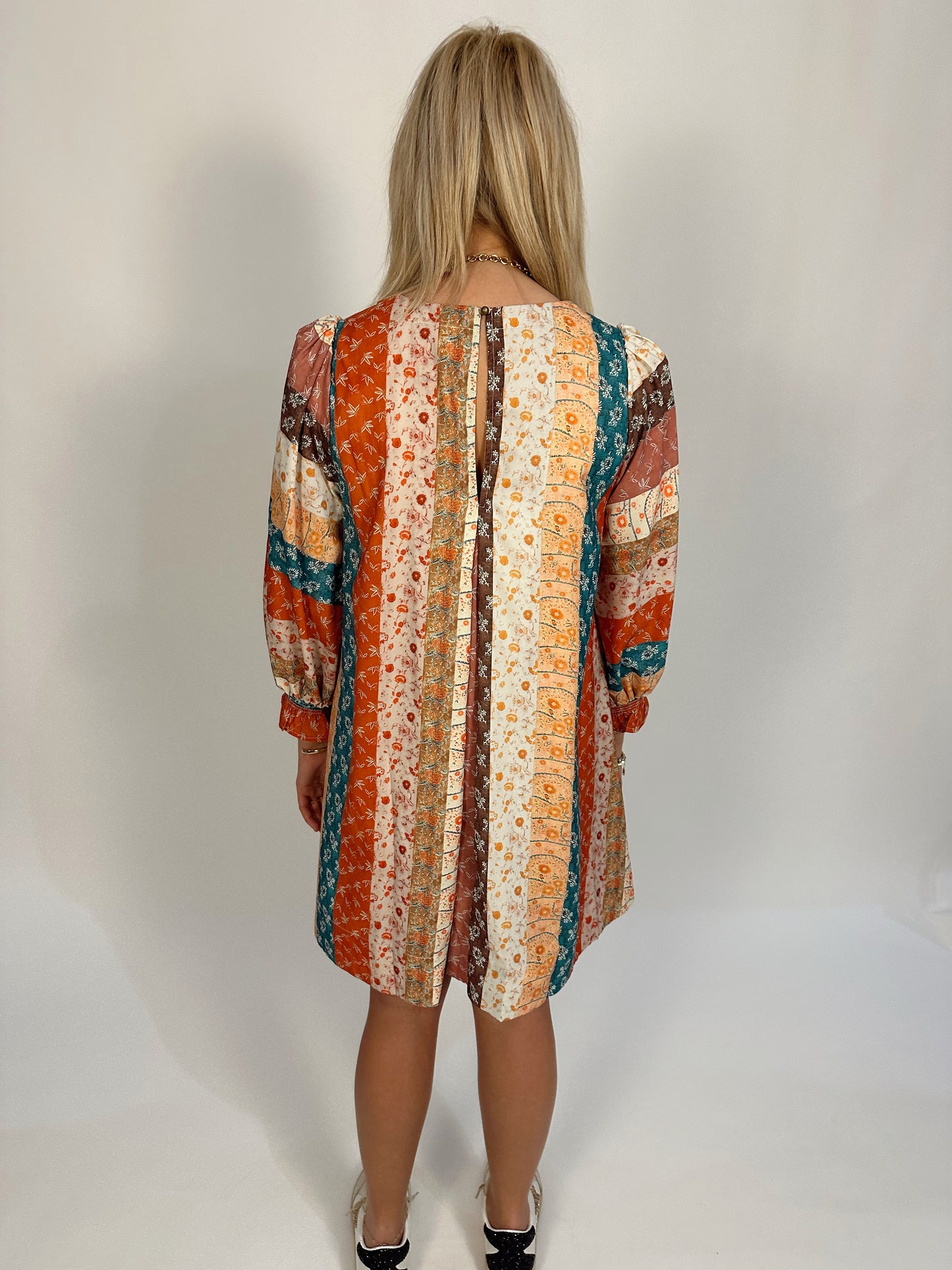 Multi Colored Fall Dress