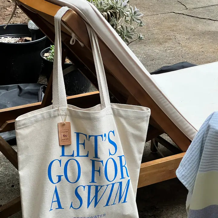 Let's Go For A Swim Tote