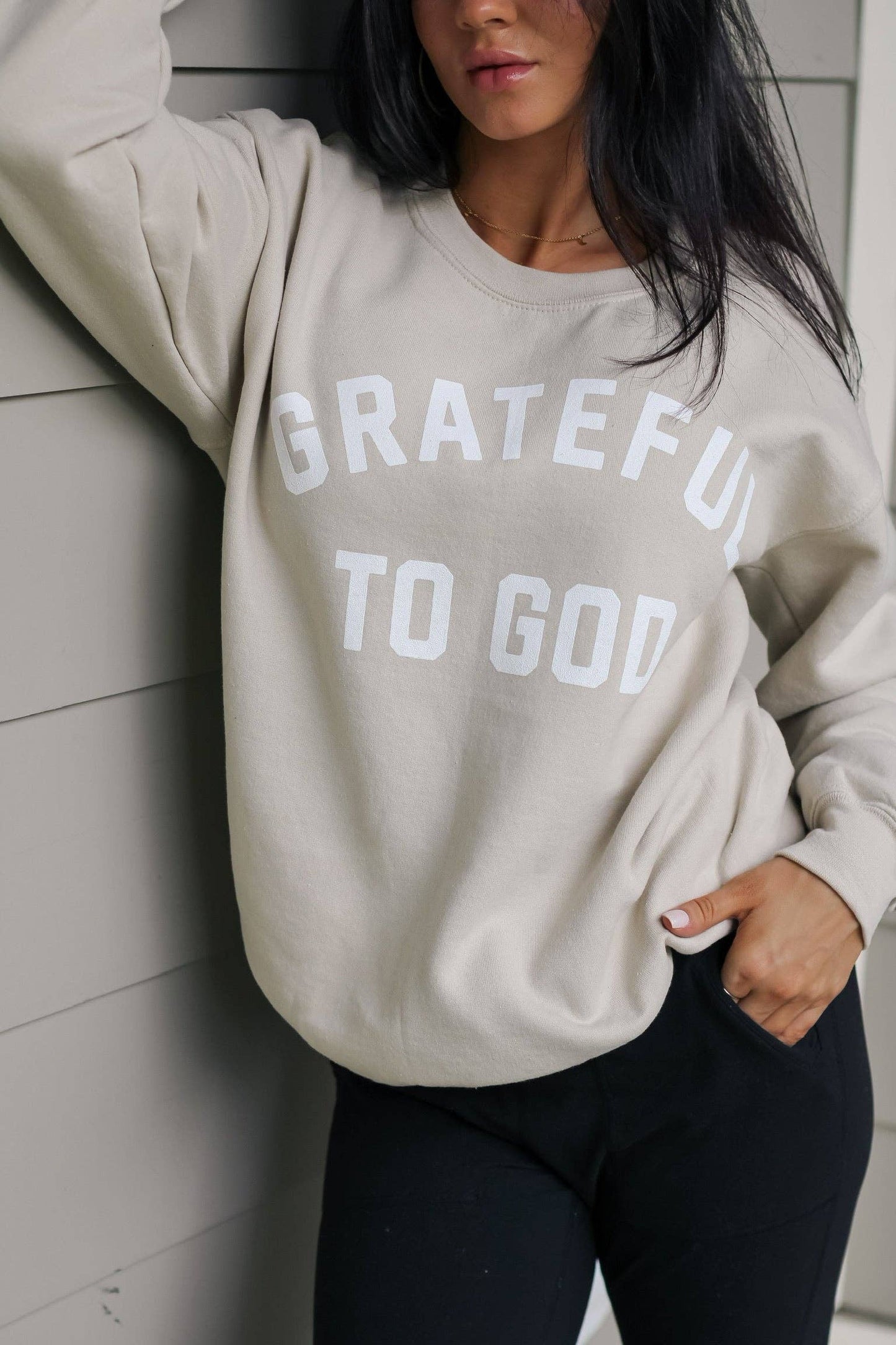 Grateful To God Sweatshirt