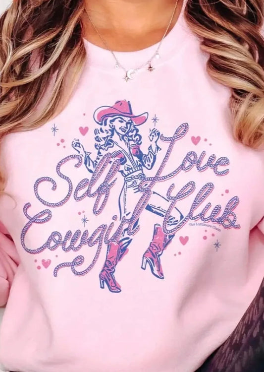 Self-Love Cowgirl Club Graphic tee