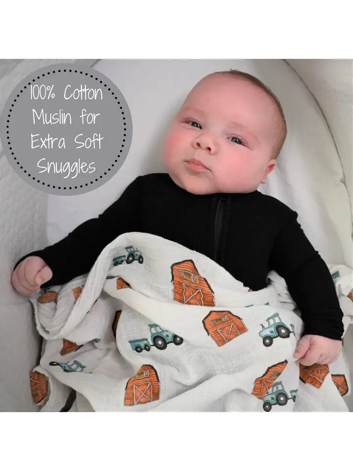 How We Roll Baby Swaddle Blanket