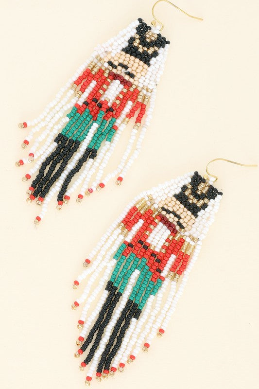 nutcracker dangle earring