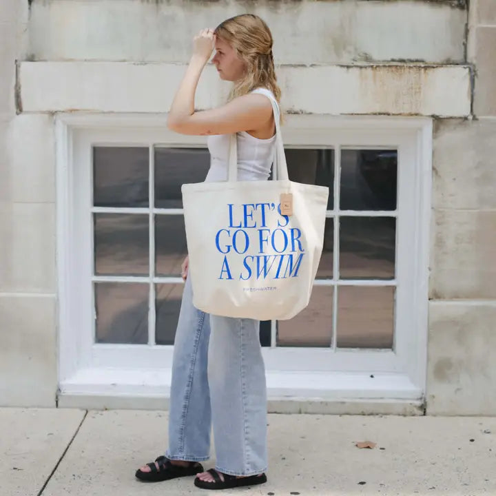 Let's Go For A Swim Tote