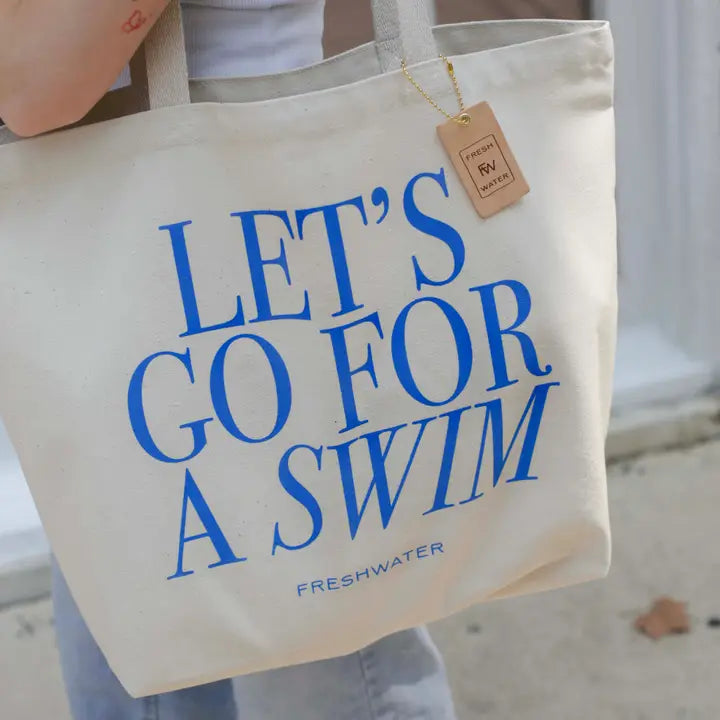 Let's Go For A Swim Tote