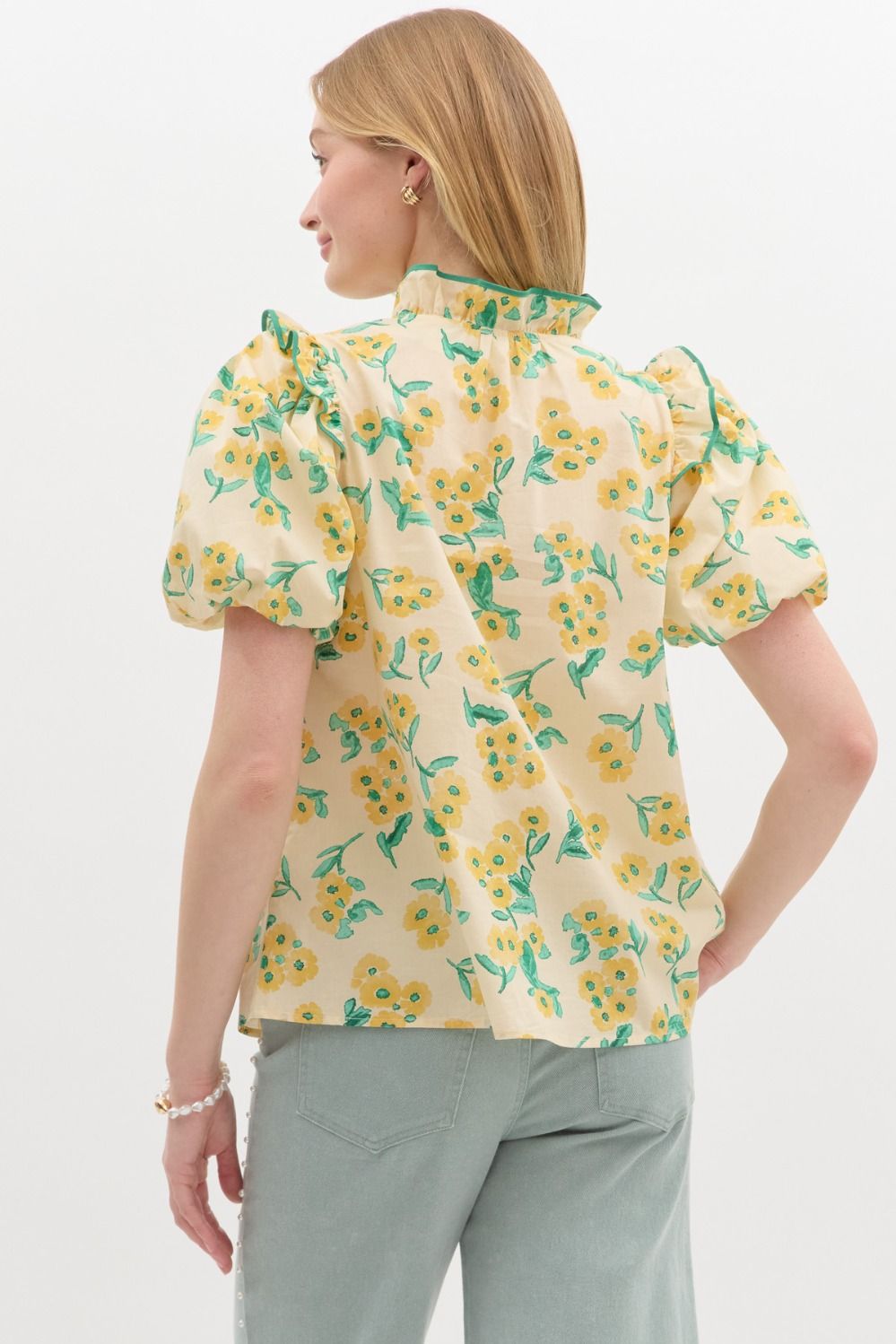 Floral Sunshine Top