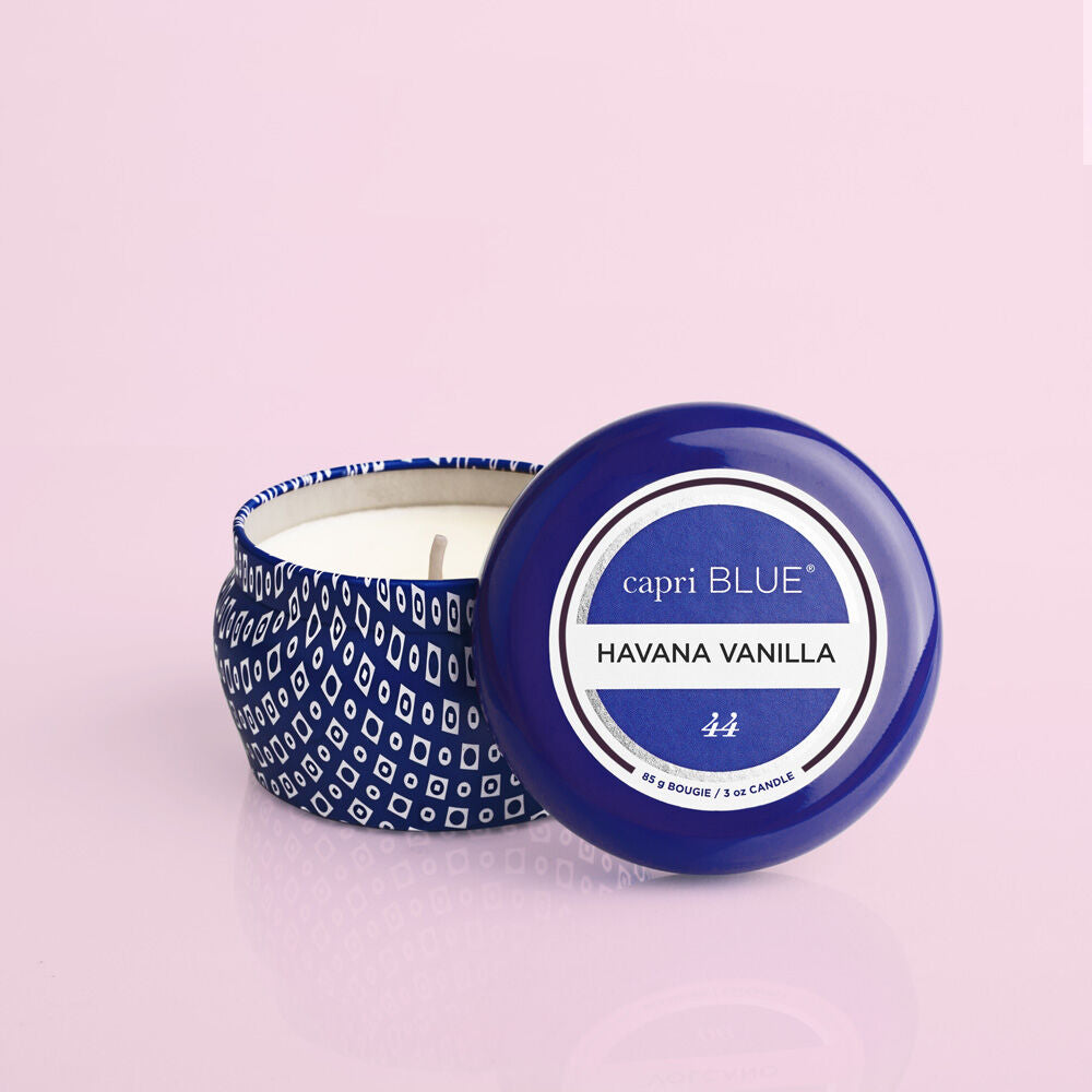 HAVANA VANILLA SIGNATURE BLUE MINI TIN, 3 OZ