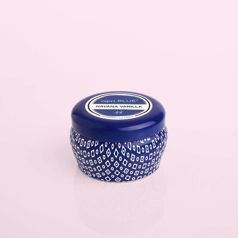 HAVANA VANILLA SIGNATURE BLUE MINI TIN, 3 OZ