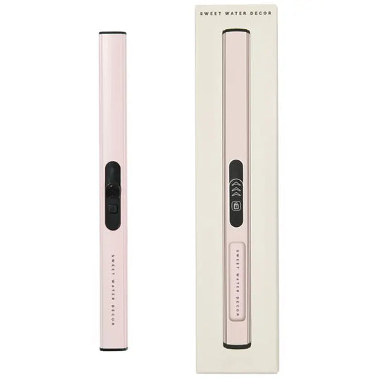 Blush Pink Rechargeable Electric Lighter - Home Decor & Gift