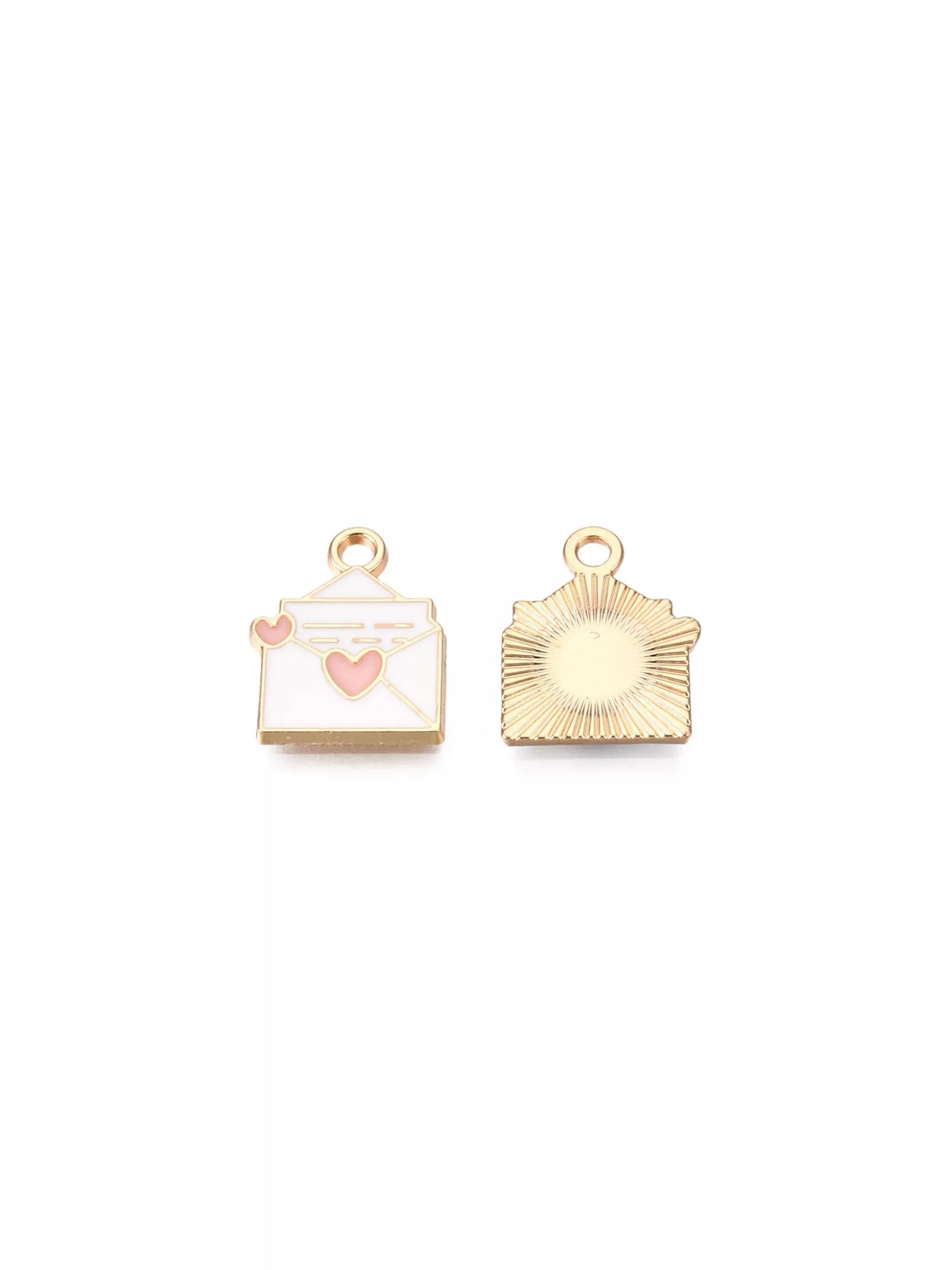 Gold Love Note Charm