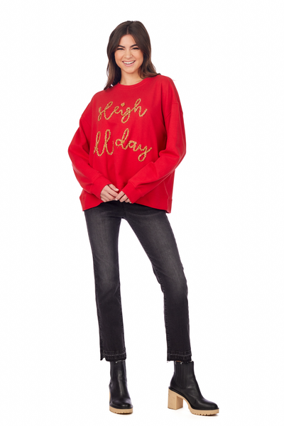 Sleigh All Day Tinsel Sweater